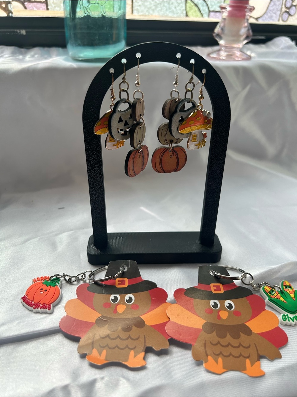 Various Fall/ Halloween/Pumpkin Earrings